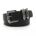 Luxury Brand Pu Leather Belt For Women Men Designer Alloy Buckle Waist Strap Female Jeans Trouser Dress Waistband