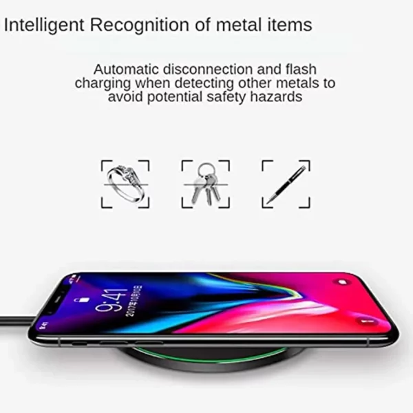 100W Wireless Charger Pad Stand for iPhone 15 14 13 12 11 X 8 Samsung Xiaomi Phone Chargers Induction Fast Charging Dock Station