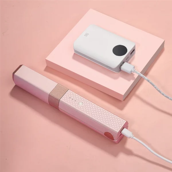 Wireless Hair Straightening Splint Straight Hair Stick Portable Straight Curling Stick Inner Buckle Bangs Styling Tool A