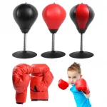 Punching Bag Desktop Punching Bag Stress Buster With Suction Cup Desk Table Boxing Punch Ball Suction Cup Reduce Tension Toys